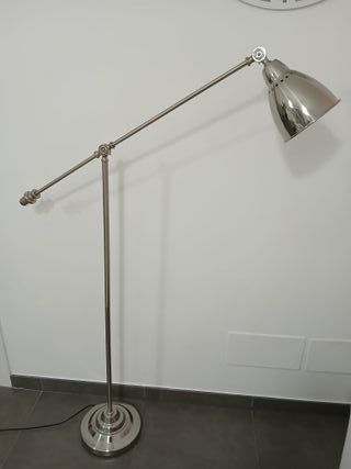 Lampada da Terra Ikea Barometer Acciaio