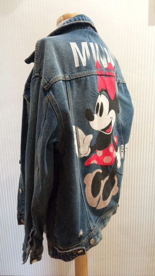 Cazadora vaquera Stradivarius Disney MinnieTalla S