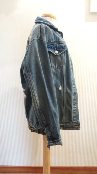 Cazadora vaquera Stradivarius Disney MinnieTalla S