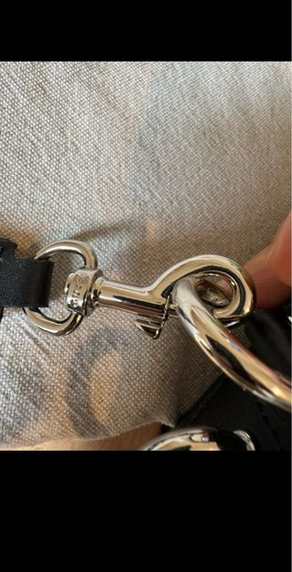 Pochette Gucci monogram grigio e nero