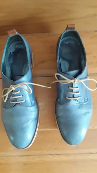 Zapatos azules mujer talla 39