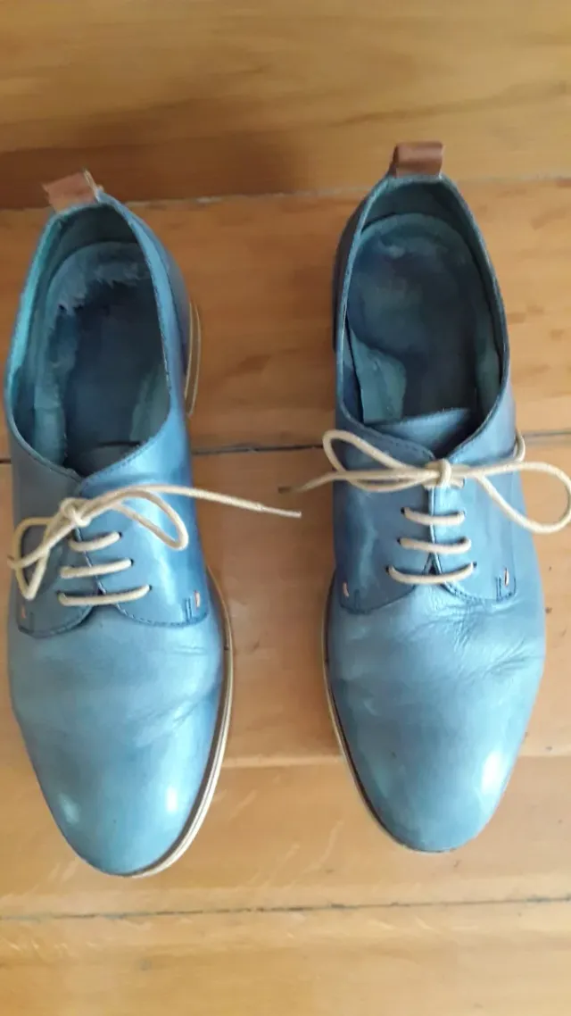 Zapatos azules mujer talla 39