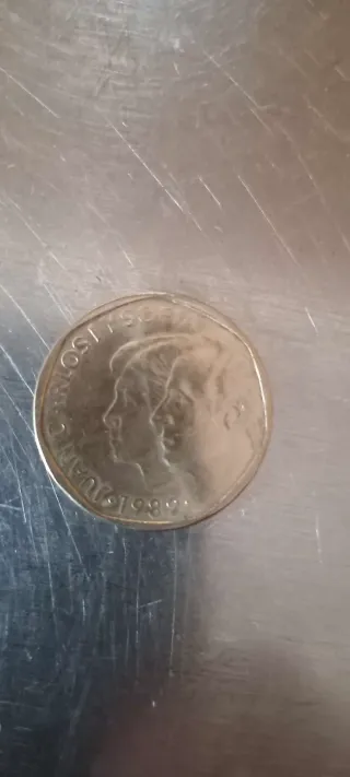 Moneda conmemorativa 1989