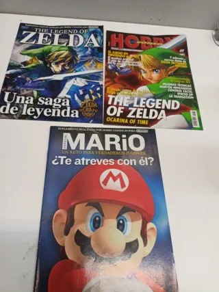 Revistas Hobby Consolas: Zelda y Mario