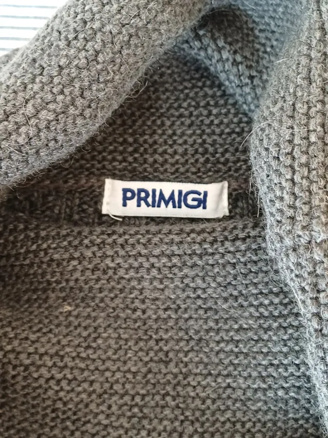 Abito PRIMIGI con pizzo dorato