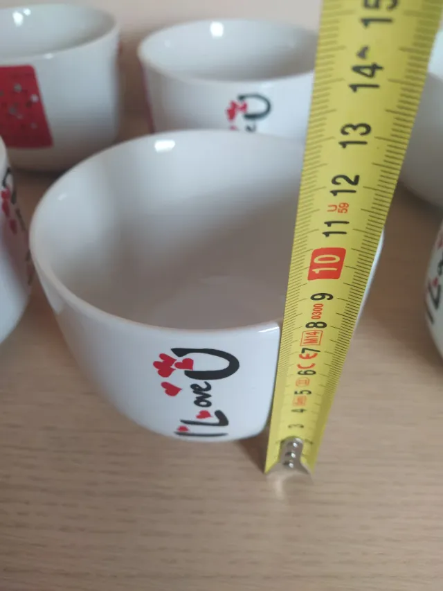 6 Tazas de cerámica Pucca
