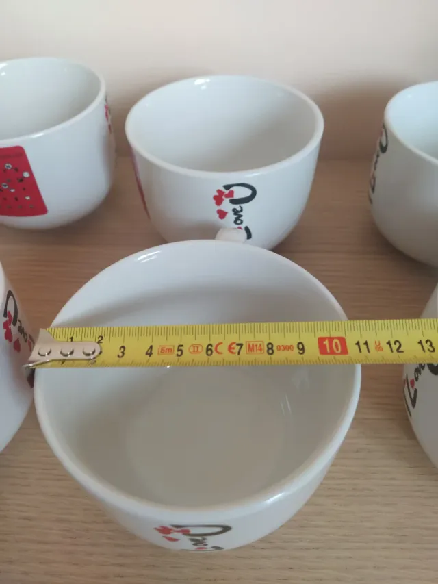 6 Tazas de cerámica Pucca