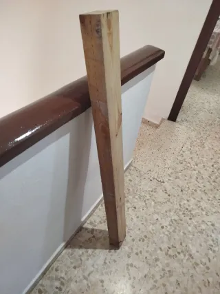 Listones de madera de pino