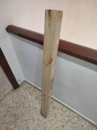 Listones de madera de pino