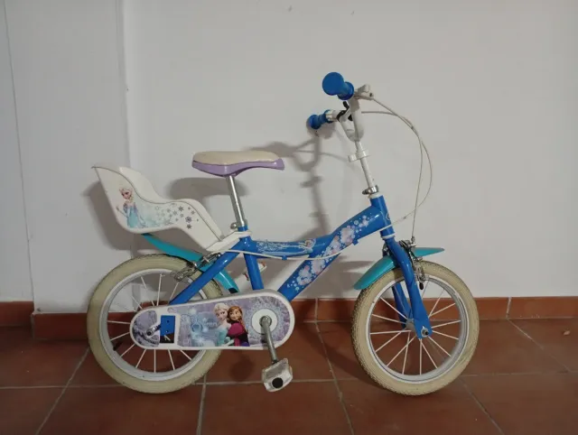Bicicleta infantil Frozen