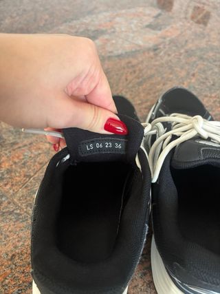 Sneakers Dior B22 Nero Argento Tg 36