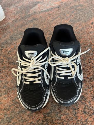 Sneakers Dior B22 Nero Argento Tg 36