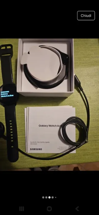 Samsung Galaxy Watch Active Nero