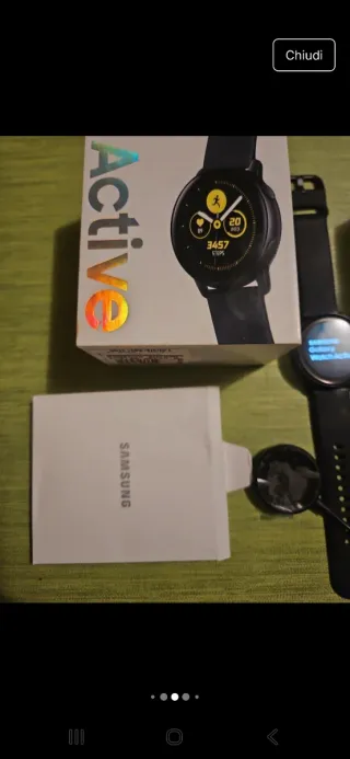 Samsung Galaxy Watch Active Nero