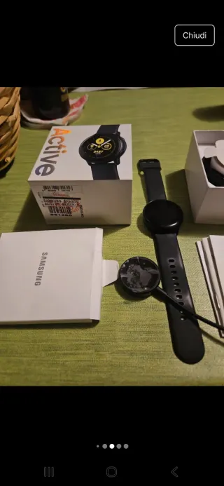 Samsung Galaxy Watch Active Nero