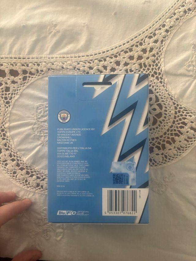 Manchester City Collector Tin Topps 2025/26