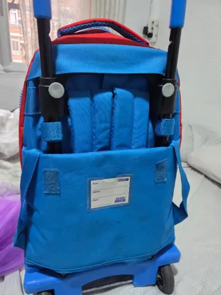 Mochila Safta Mario Bros Ruedas