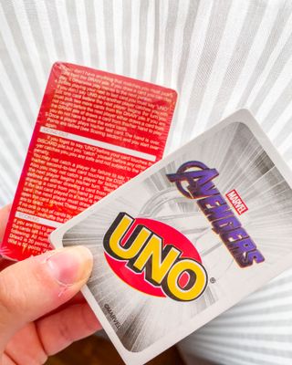 UNO Avengers Marvel Gioco Carte Natale Nuovo Kids