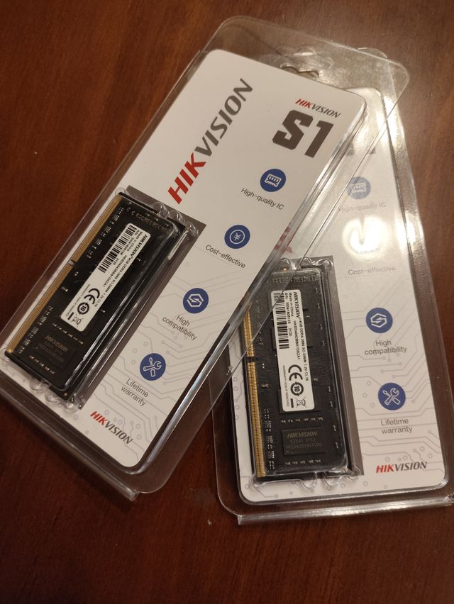 Memoria RAM Hikvision 2x4GB DDR4 SO-DIMM