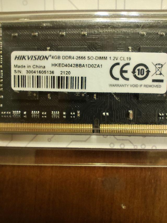 Memoria RAM Hikvision 2x4GB DDR4 SO-DIMM