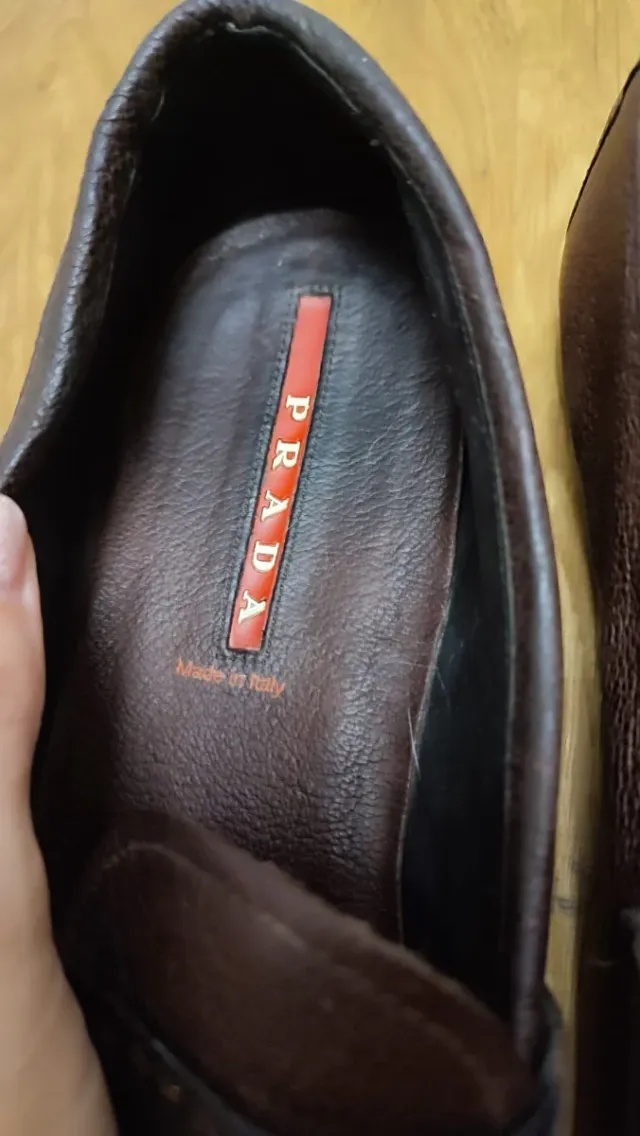 Mocasines Prada Marrones Talla 43