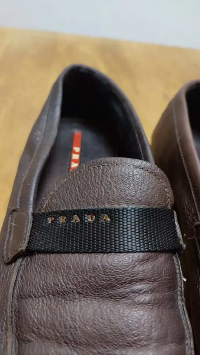Mocasines Prada Marrones Talla 43