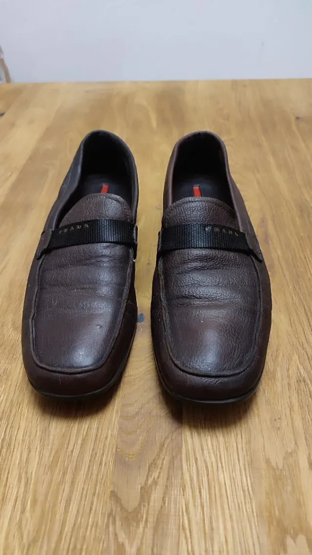 Mocasines Prada Marrones Talla 43