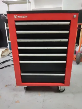 Carro Wurth 7 cajones con herramientas