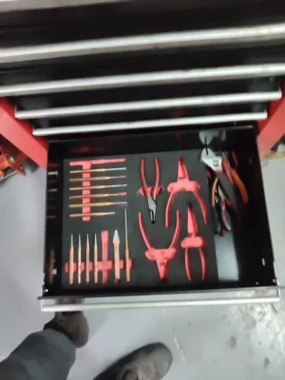 Carro Wurth 7 cajones con herramientas