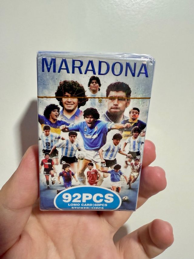 Esclusive Maradona 60 Card + 32 Sticker Napoli