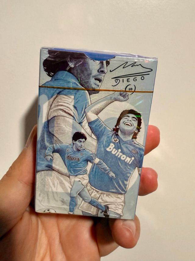 Esclusive Maradona 60 Card + 32 Sticker Napoli