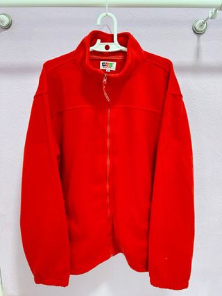 Chaqueta Polar Roja Talla XL