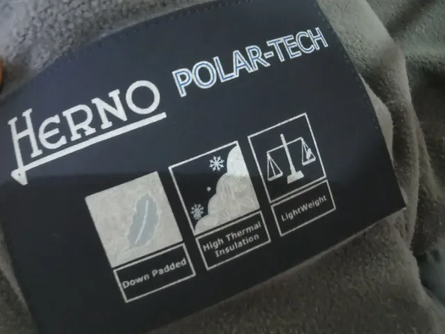 Piumino Herno bimbo 8 anni con cappuccio