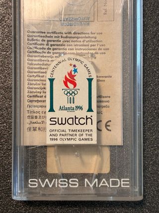 Orologio Swatch Scuba 200 Frullato Atlanta 1996