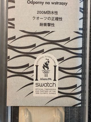 Orologio Swatch Scuba 200 Frullato Atlanta 1996