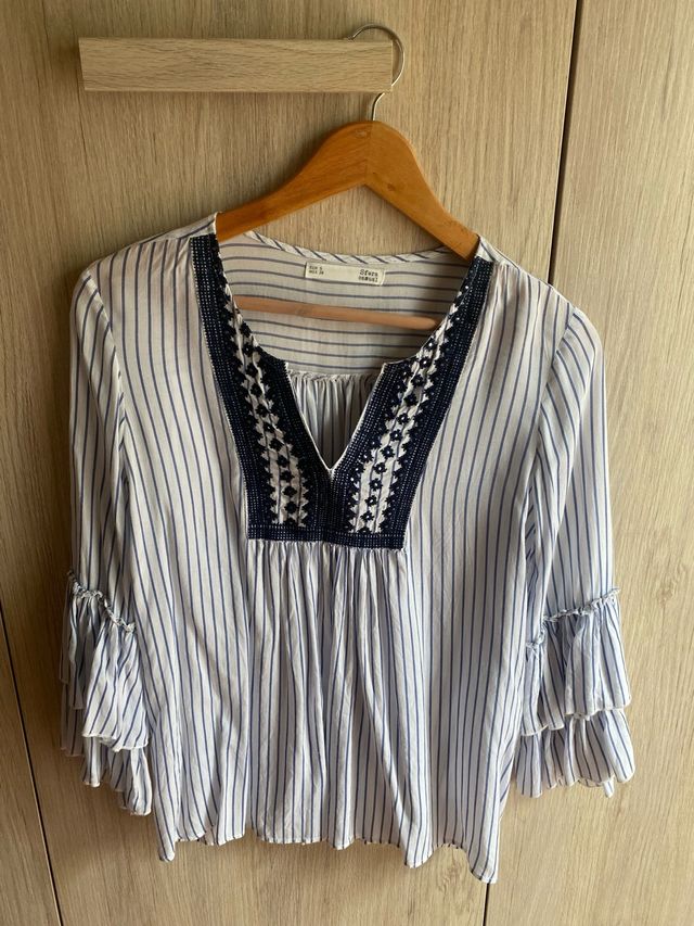 Blusa Sfera Rayas Talla S