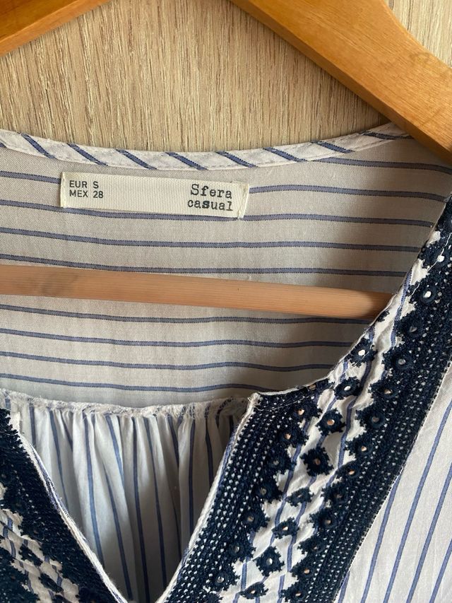 Blusa Sfera Rayas Talla S