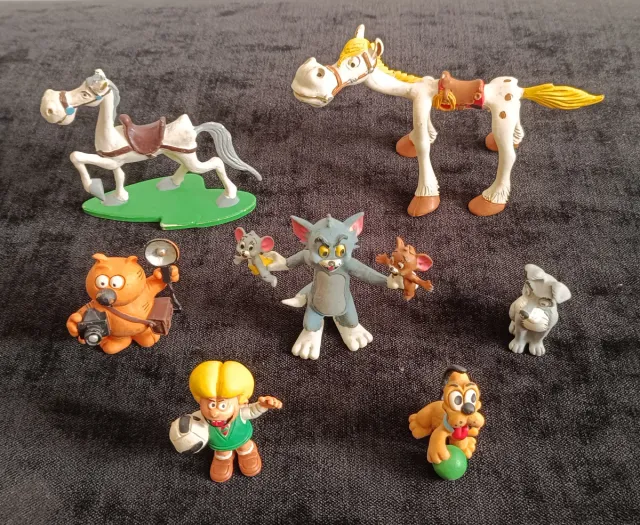 LOTE 7 FIGURAS COMICS SPAIN - AÑOS 80-90