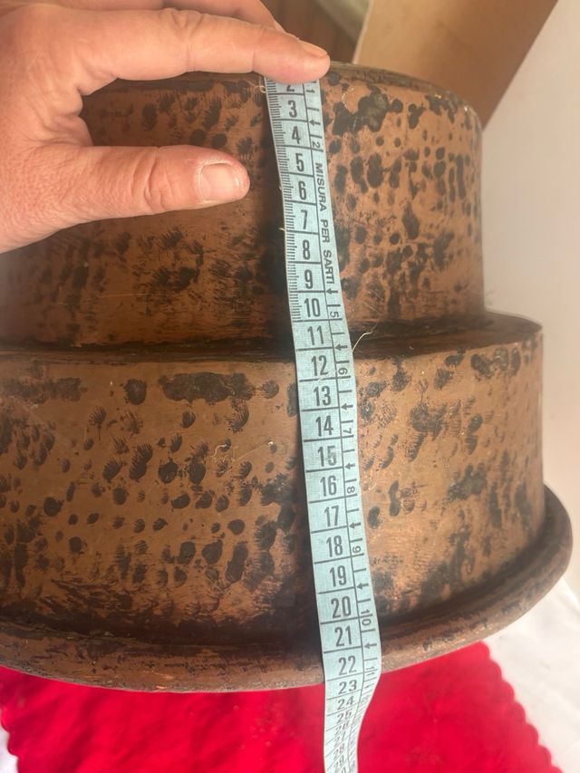 Antico paiolo in rame