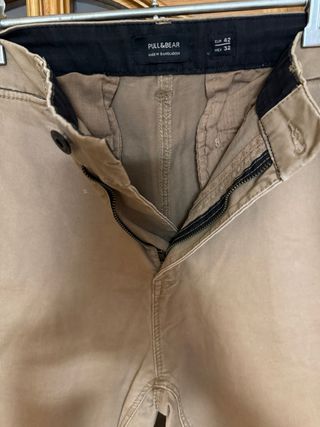 Pantalón corto hombre Pull&Bear beige