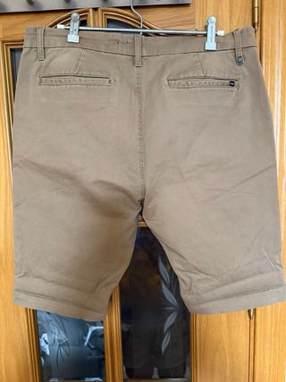 Pantalón corto hombre Pull&Bear beige