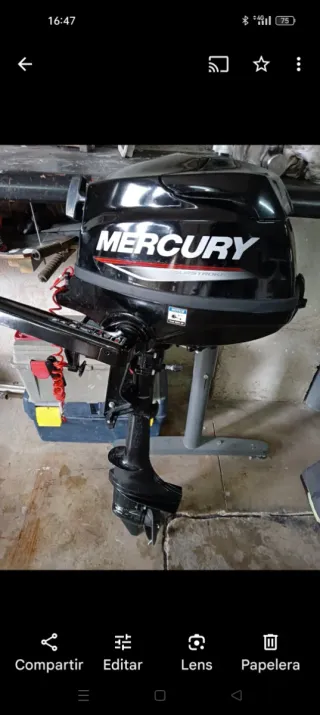 Motor fueraborda Mercury