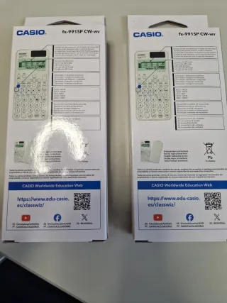 Calculadora Casio fx-991 SP CW