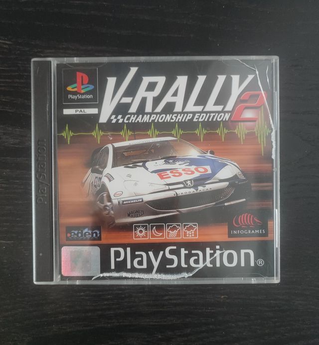 V Rally 2 PS1 (PlayStation)