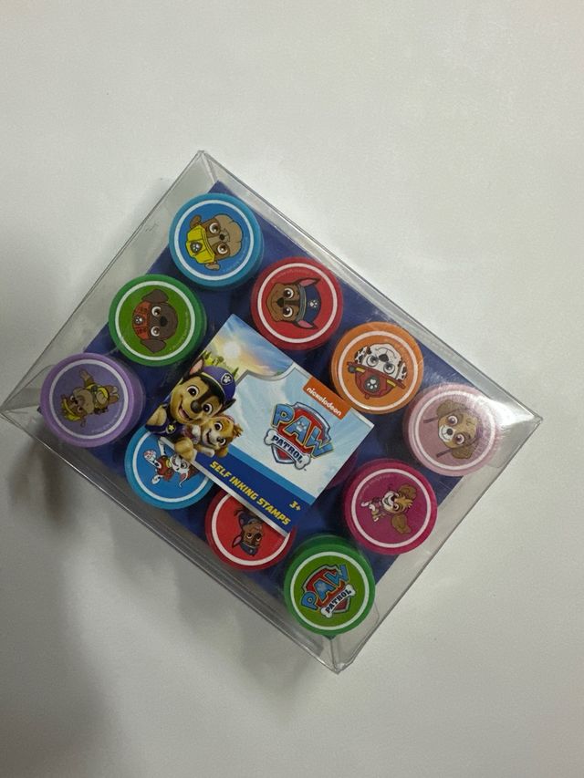 Set di 12 timbri Paw Patrol