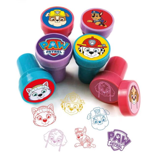 Set di 12 timbri Paw Patrol