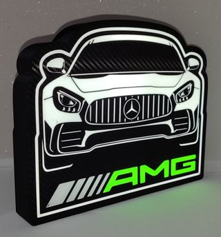 Lámpara led Logo AMG Mercedes Benz 20% DESCUENTO