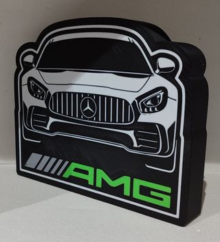 Lámpara led Logo AMG Mercedes Benz 20% DESCUENTO