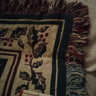 rug natalizio, americano (coperta, centrotavola)