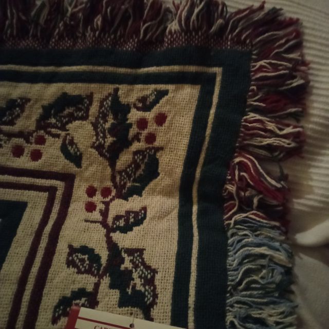 rug natalizio, americano (coperta, centrotavola)